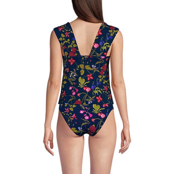 NWT, Women's Square Neck Underwire Tankini Top, Size 12 - Picture 3 of 3